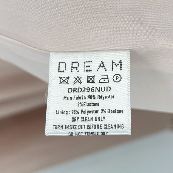 Sister Jane | NWT Bow Maxi Dress in Rose Quartz Puff Sleeve Satin Twill XS - Picture 15 of 16